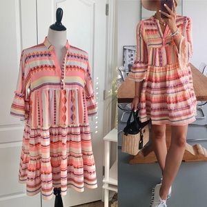 Collection by Cezele Printed Babydoll Dress